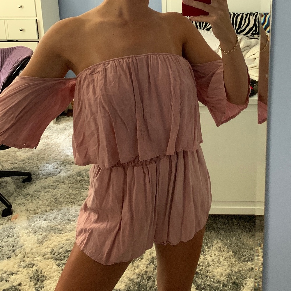 Sage Blush Romper